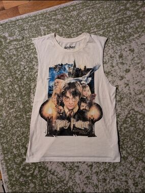 Warner Bros. Cream Harry Potter Graphic Tank
